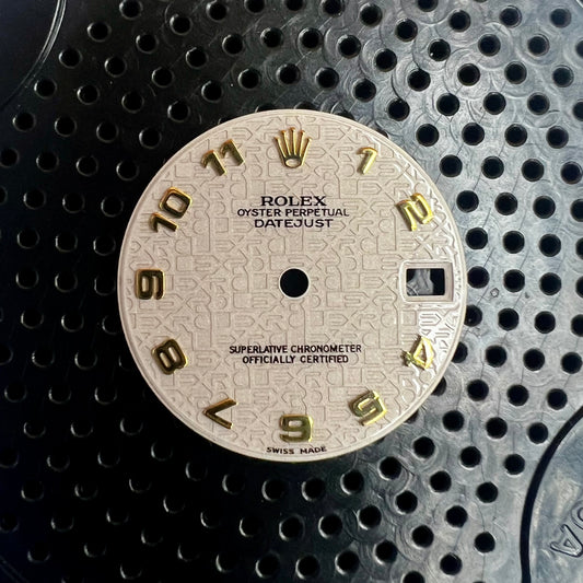 Genuine Rolex Datejust 31 Cream Anniversary Jubilee Dial