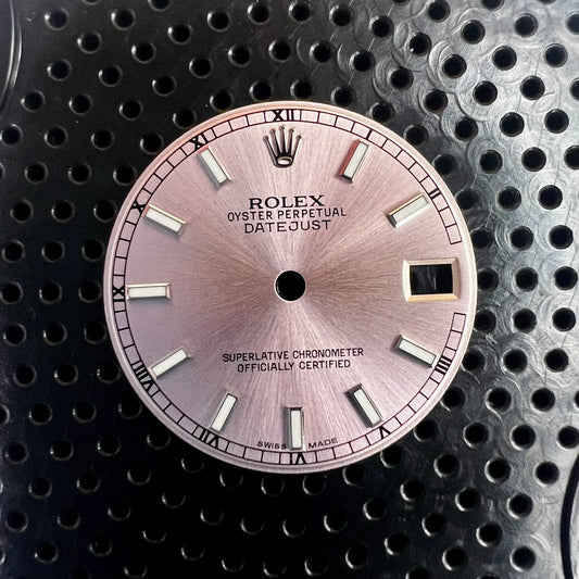 Genuine Rolex Datejust 31 Ice Pink Dial for Stainless Model
