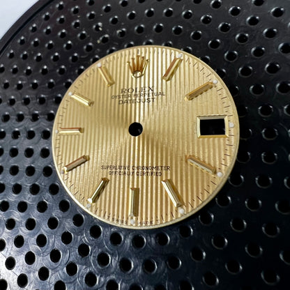 Genuine Rolex Datejust 31 Champagne Tapestry Dial