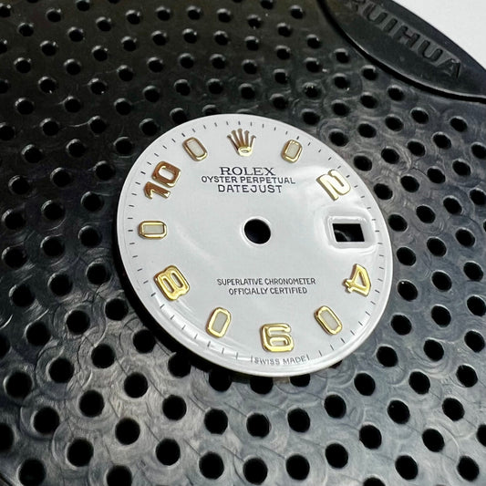 Genuine Rolex Datejust 26 White Enamel Bimetal Dial