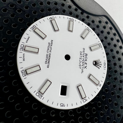 Rolex Datejust II White Dial (right side view)