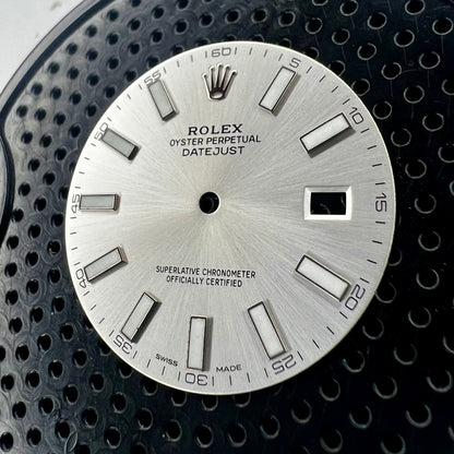 Rolex Datejust II Silver Dial (right side view)