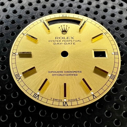 Rolex Day-Date 36 Champagne Dial (bottom view)
