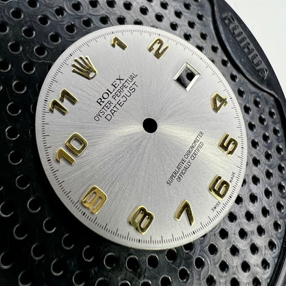 Genuine Rolex Datejust 36 Sunburst Silver Arabic Numeral Dial