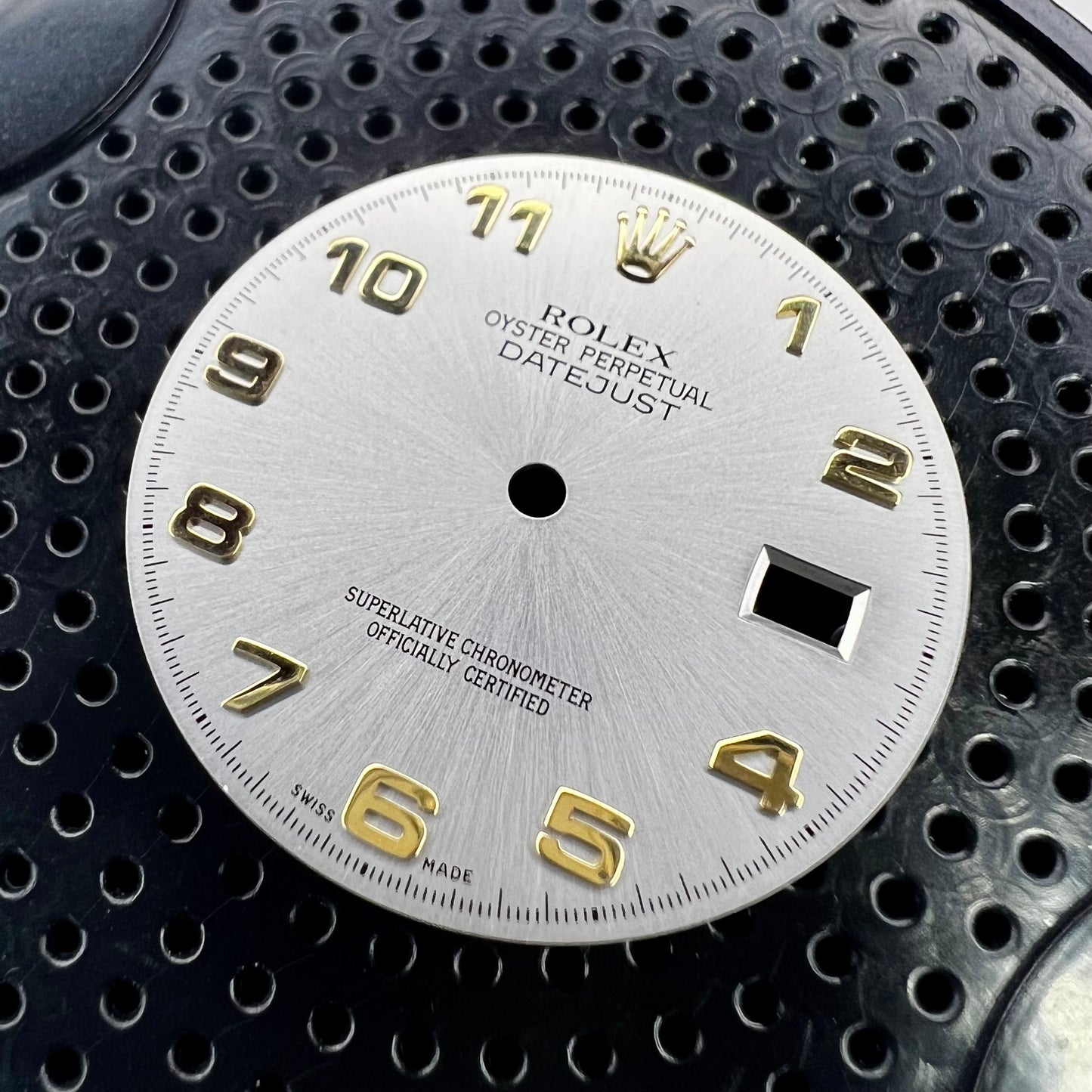 Genuine Rolex Datejust 36 Sunburst Silver Arabic Numeral Dial