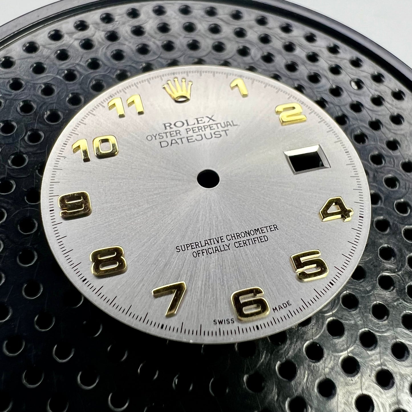 Genuine Rolex Datejust 36 Sunburst Silver Arabic Numeral Dial