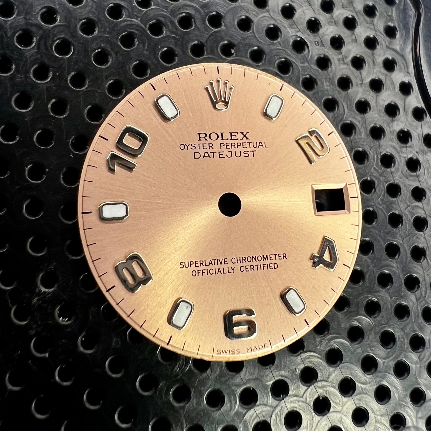 Genuine Rolex Datejust 31 Salmon Arabic Dial