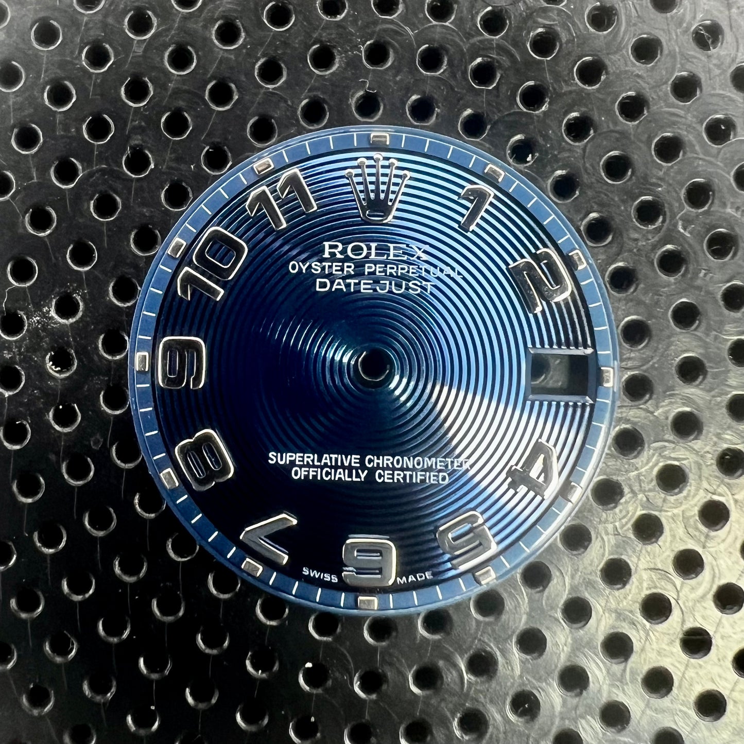 Genuine Rolex Datejust 31 Concentric Navy Blue Dial