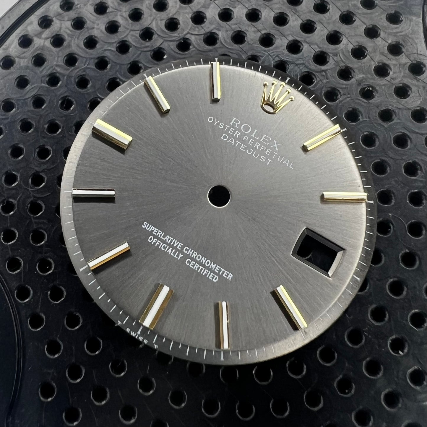 Genuine Rolex Datejust 36 Slate Gray Dial (non-quick)