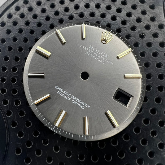 Genuine Rolex Datejust 36 Slate Gray Dial (non-quick)