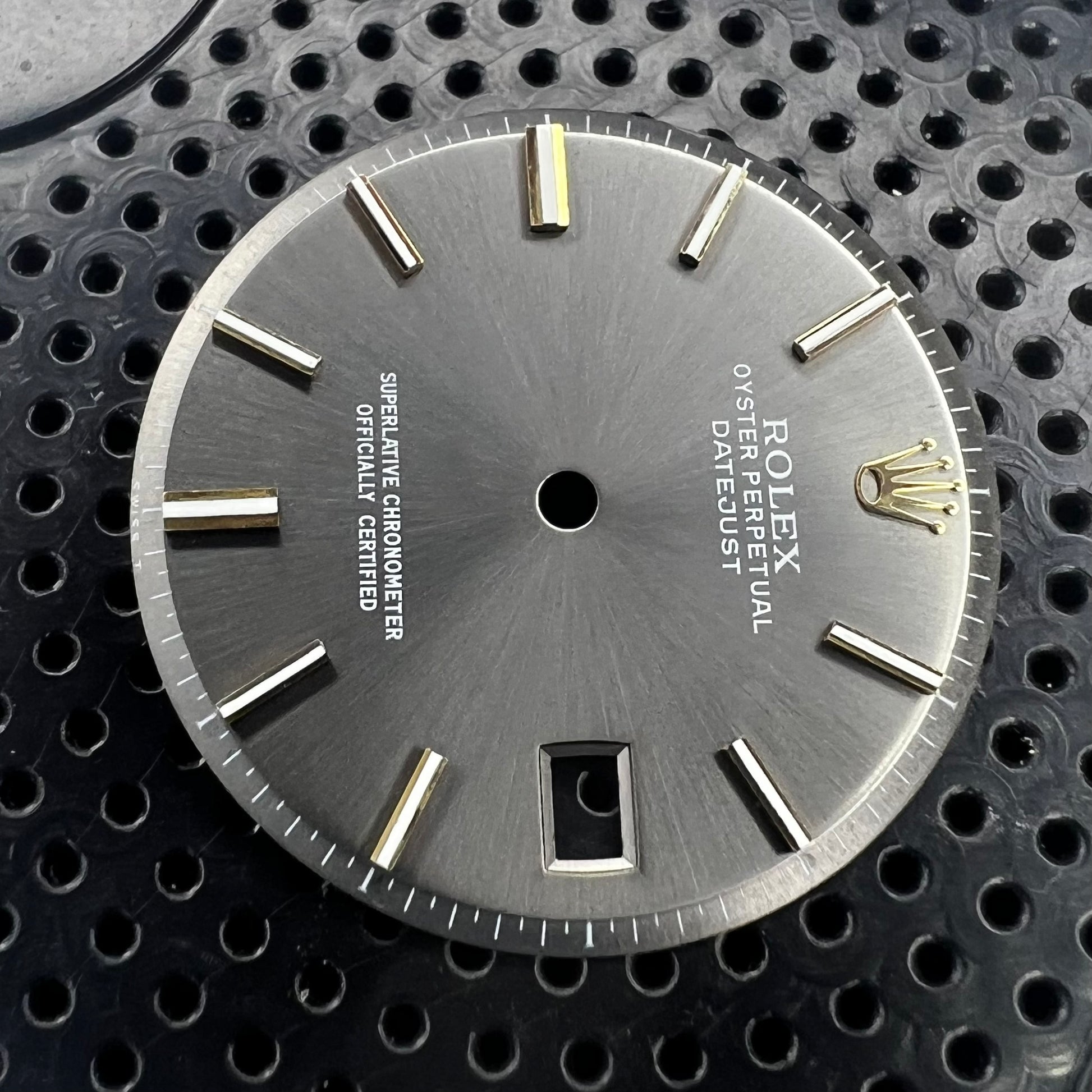 Genuine Rolex Datejust 36 Slate Gray Dial (non-quick)