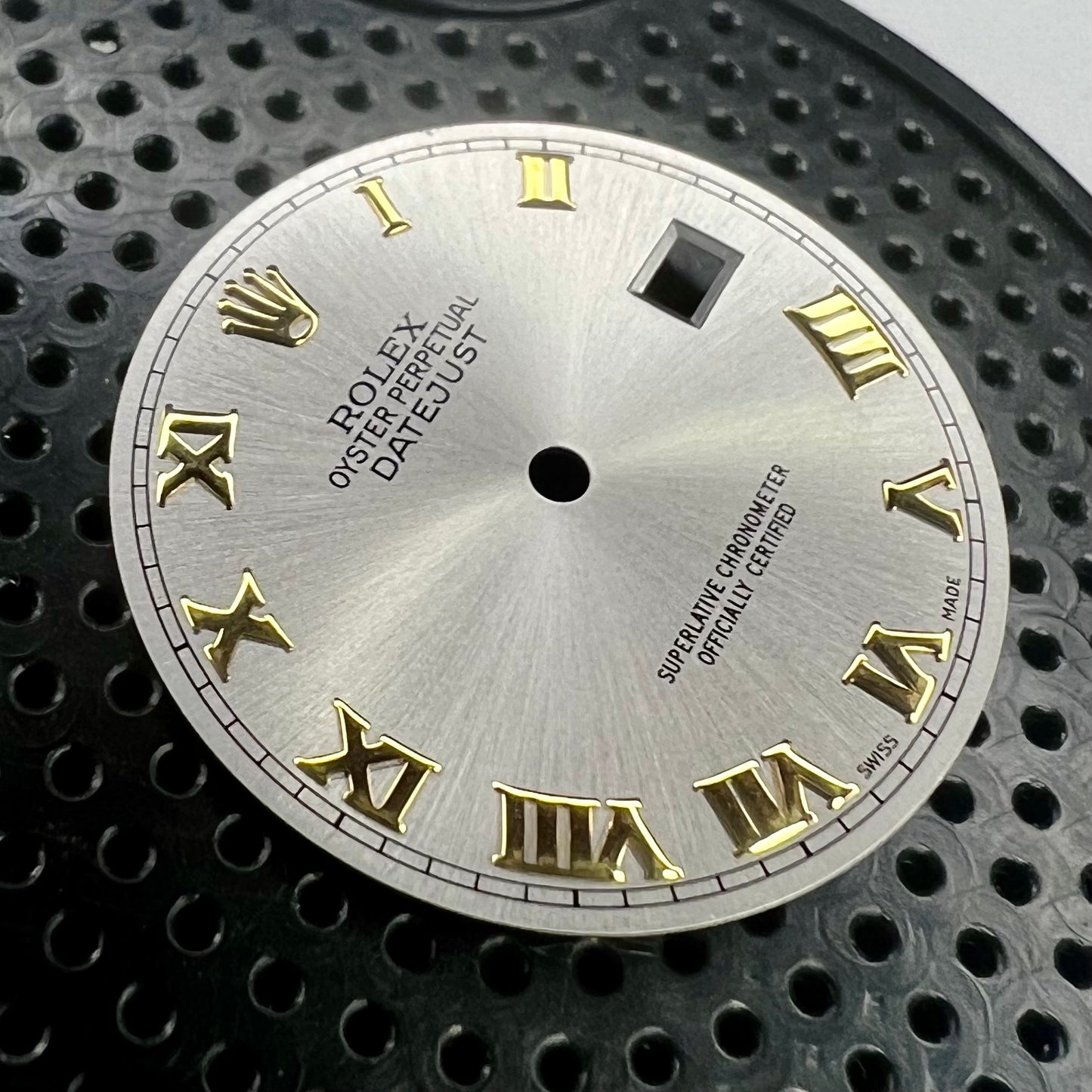 Genuine Rolex Datejust 36 Dark Silver Roman Dial