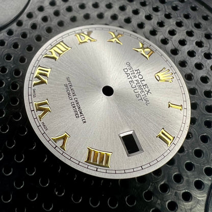 Genuine Rolex Datejust 36 Dark Silver Roman Dial