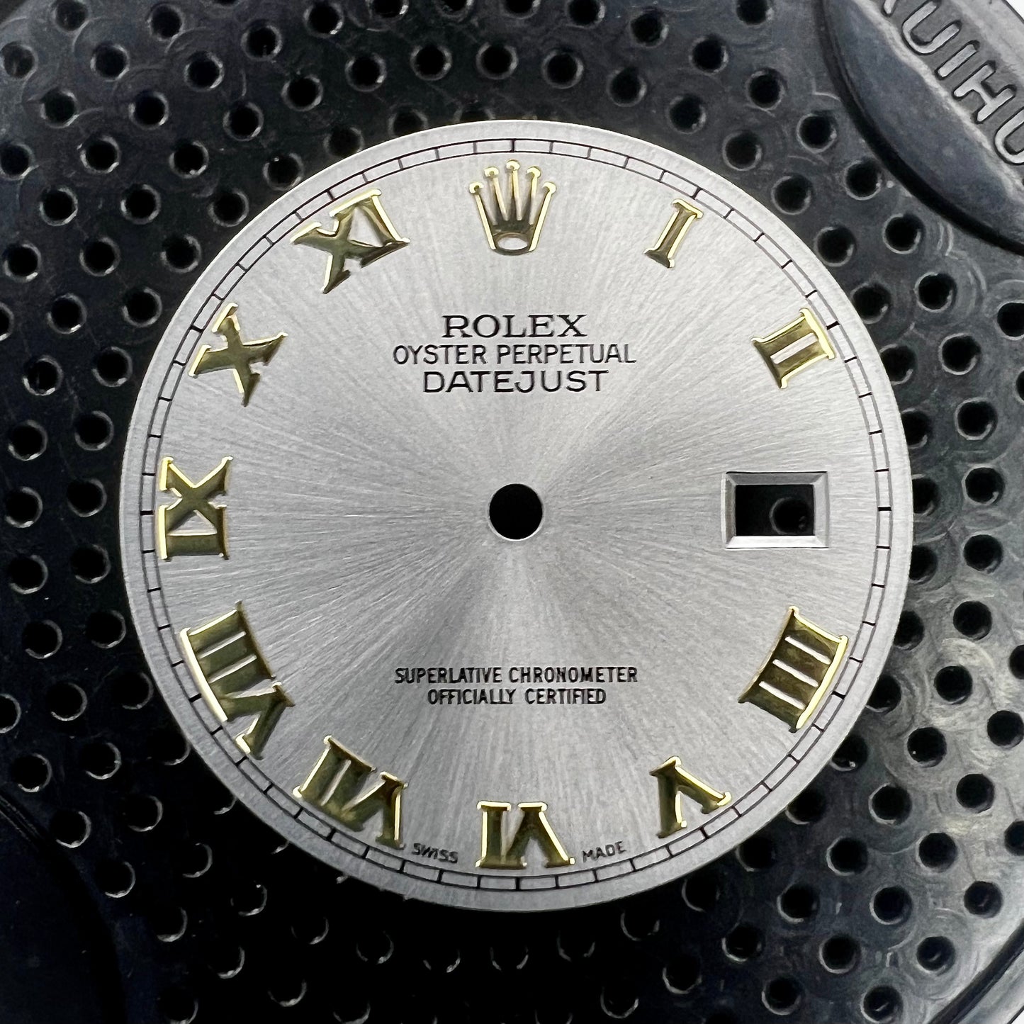 Genuine Rolex Datejust 36 Dark Silver Roman Dial