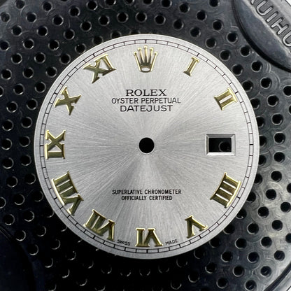 Genuine Rolex Datejust 36 Dark Silver Roman Dial