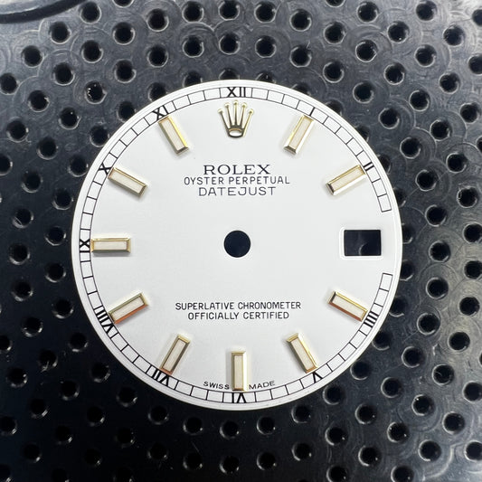 Genuine Rolex Datejust 31 White Dial