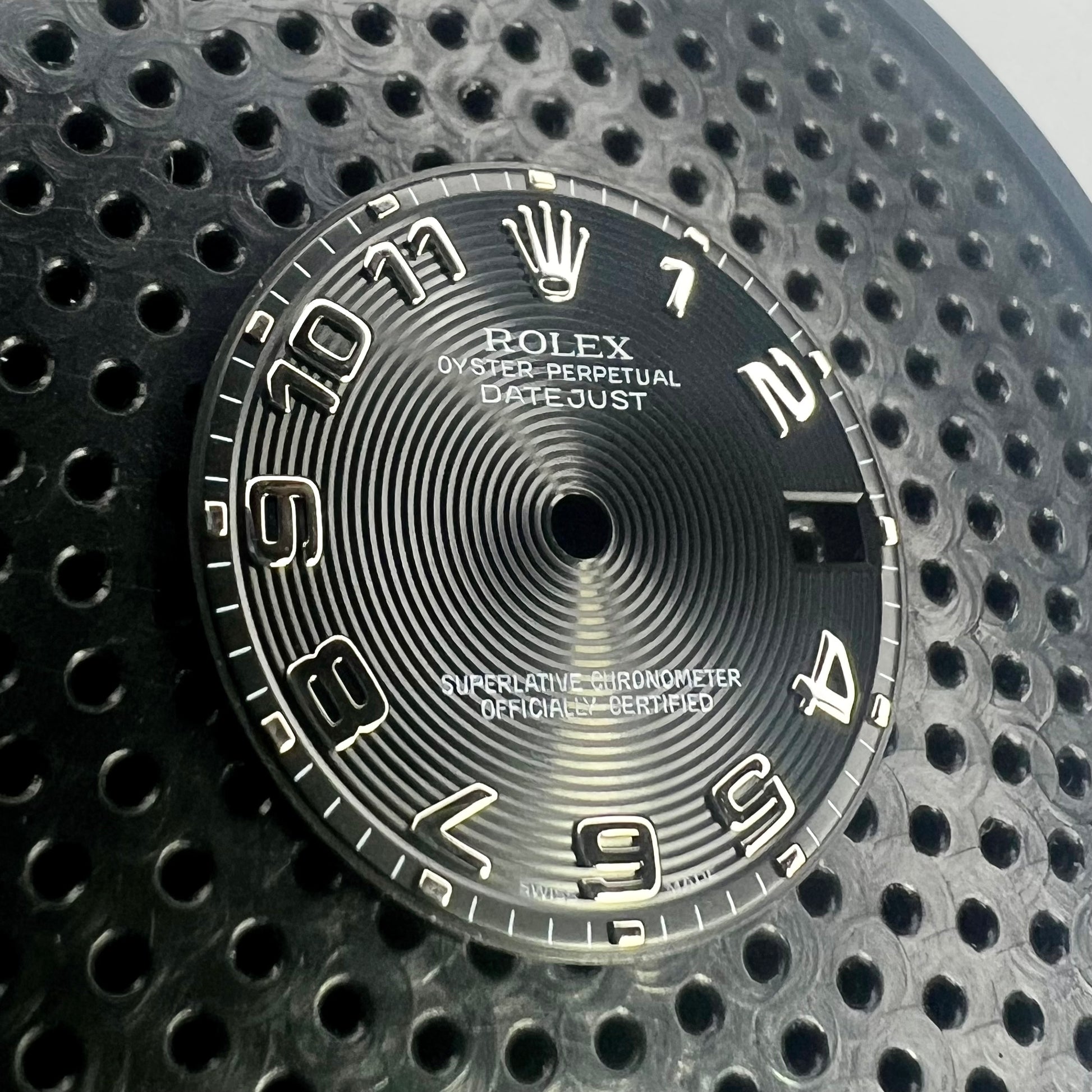 Genuine Rolex Datejust 31 Concentric Black Dial