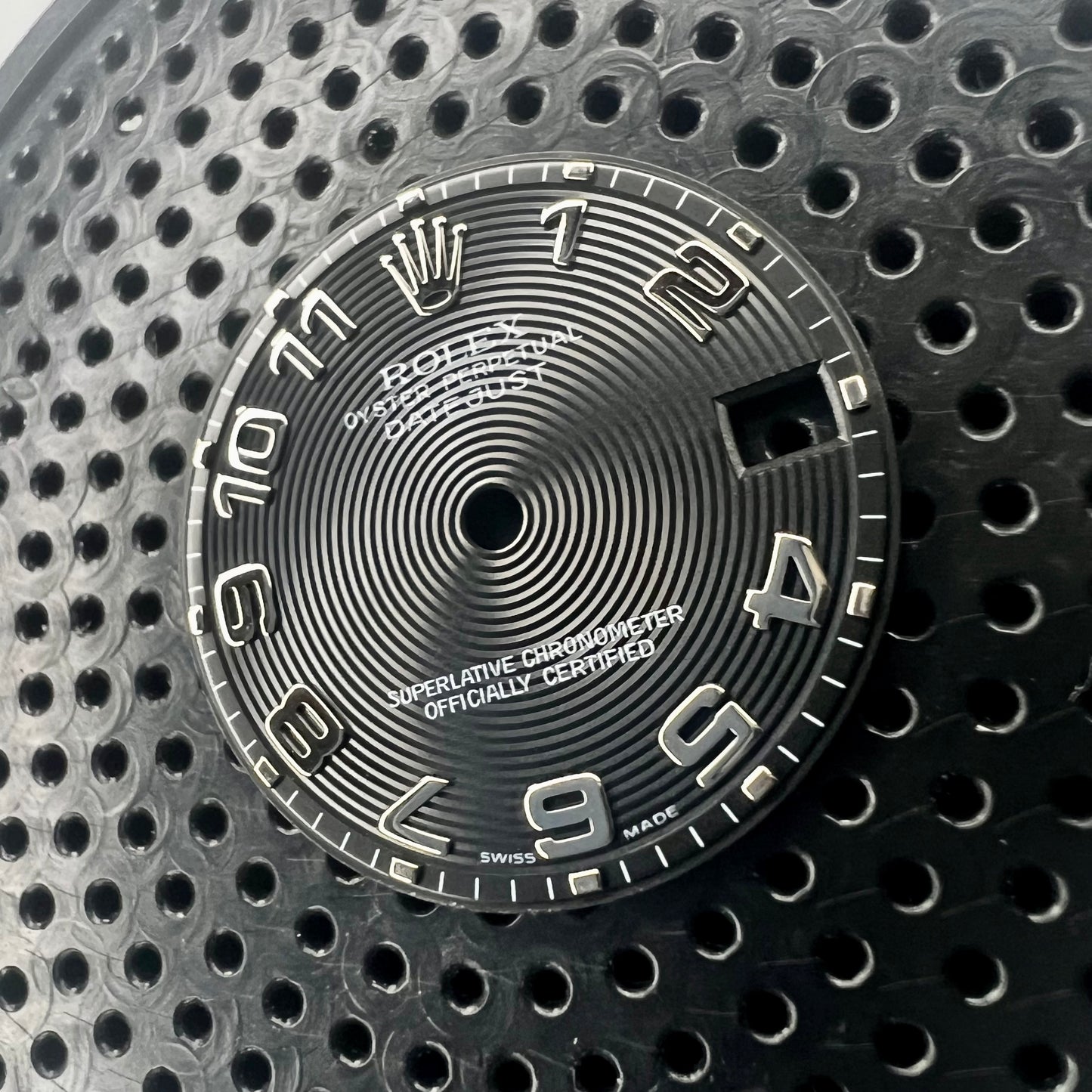 Genuine Rolex Datejust 31 Concentric Black Dial