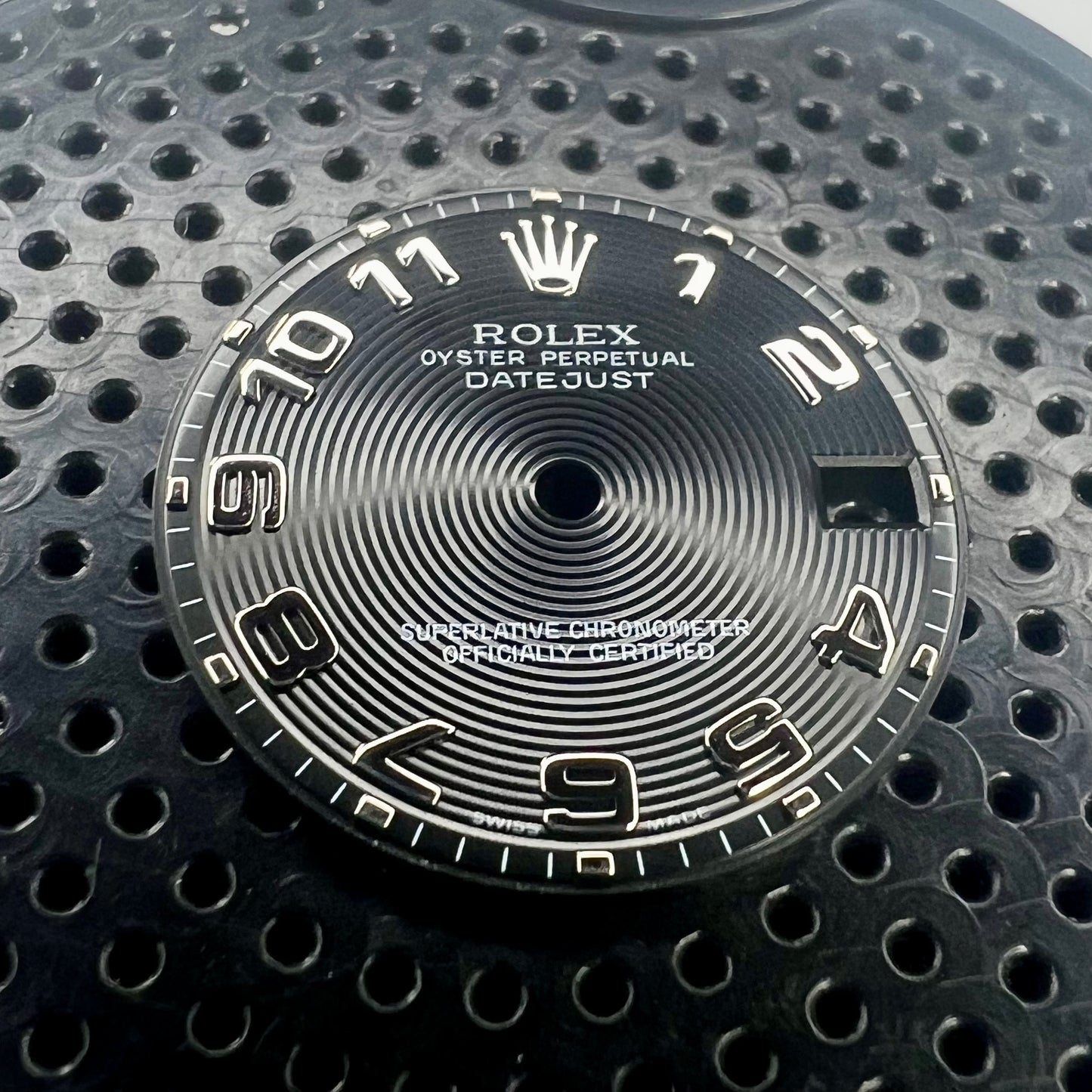 Genuine Rolex Datejust 31 Concentric Black Dial