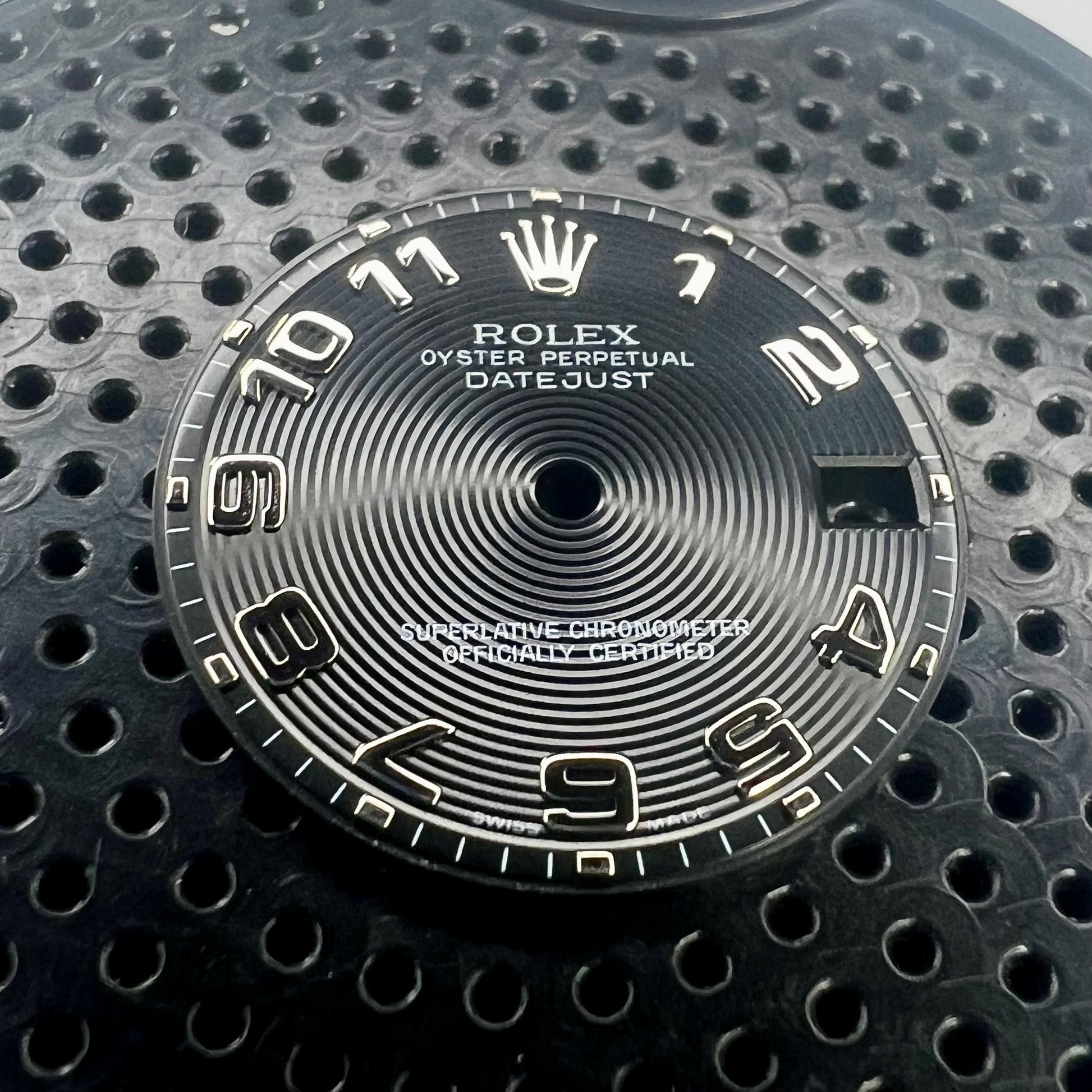 Genuine Rolex Datejust 31 Concentric Black Dial