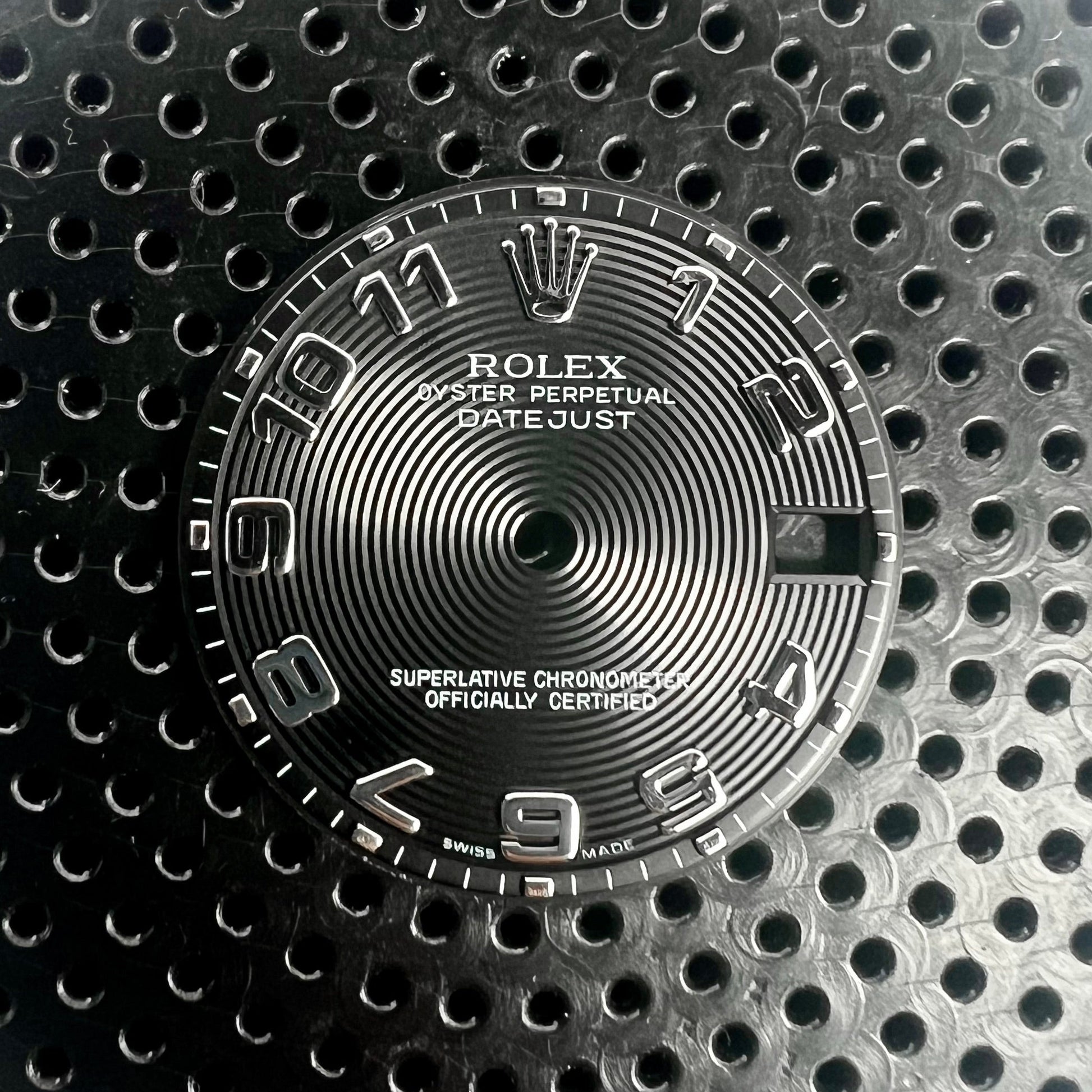 Genuine Rolex Datejust 31 Concentric Black Dial