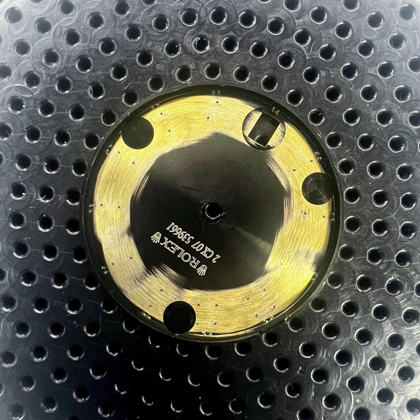 Genuine Rolex Datejust 31 Concentric Black Dial (back)