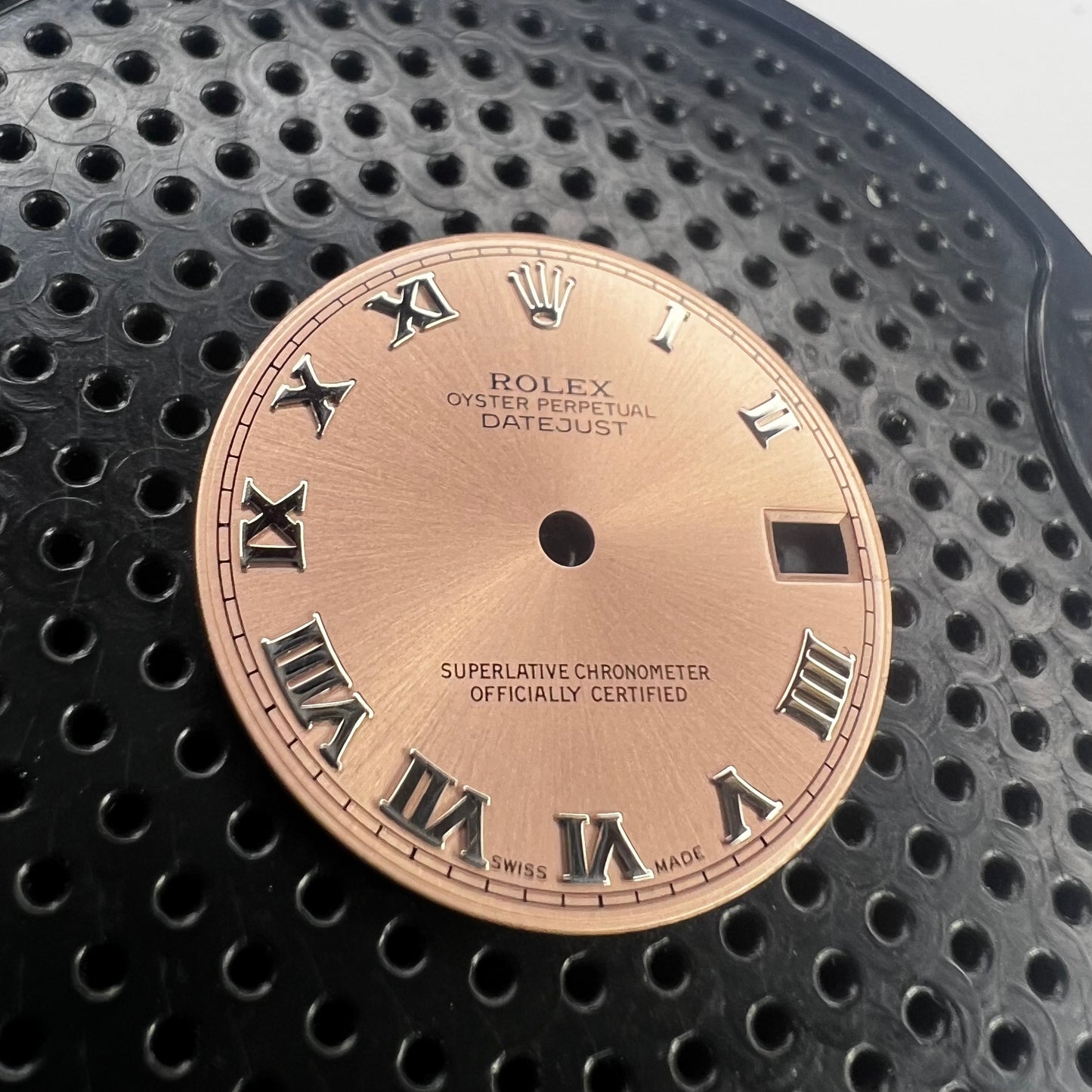 Genuine Rolex Datejust 31 Salmon Roman Dial