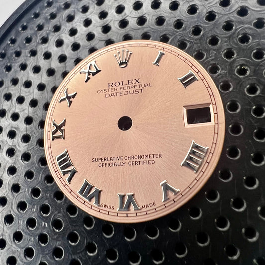 Genuine Rolex Datejust 31 Salmon Roman Dial