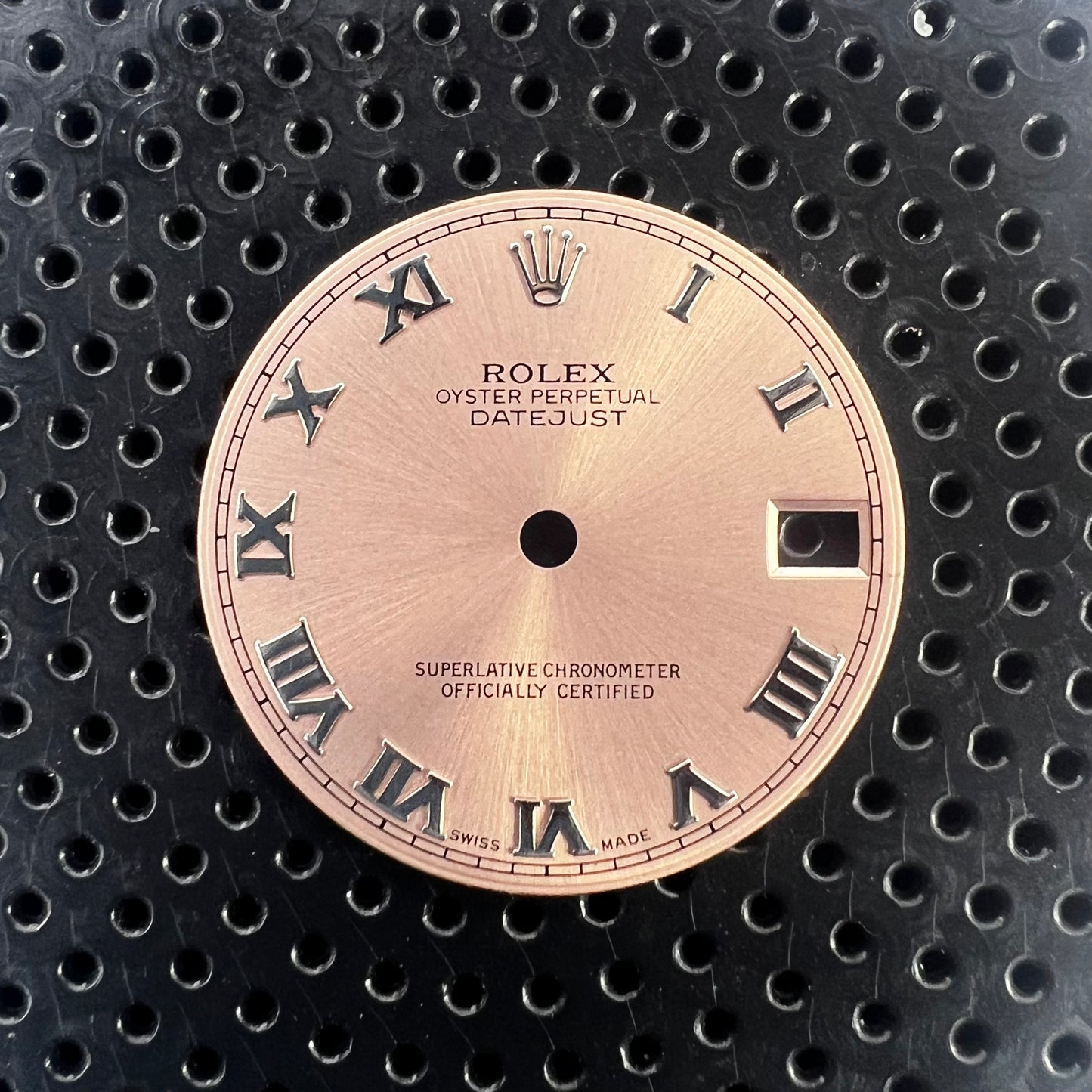 Genuine Rolex Datejust 31 Salmon Roman Dial