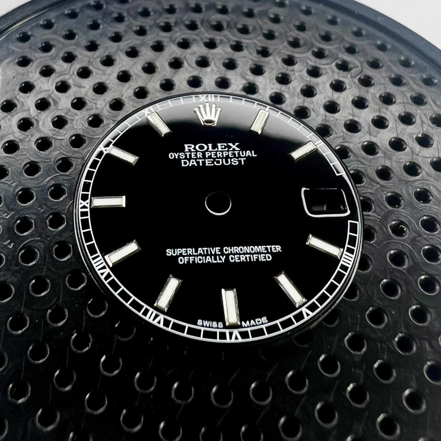 Genuine Rolex Datejust 31 Black Enamel Dial