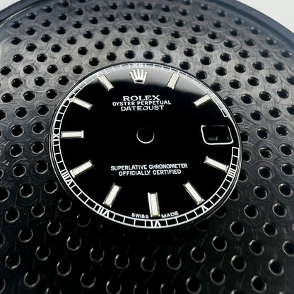 Genuine Rolex Datejust 31 Black Enamel Dial