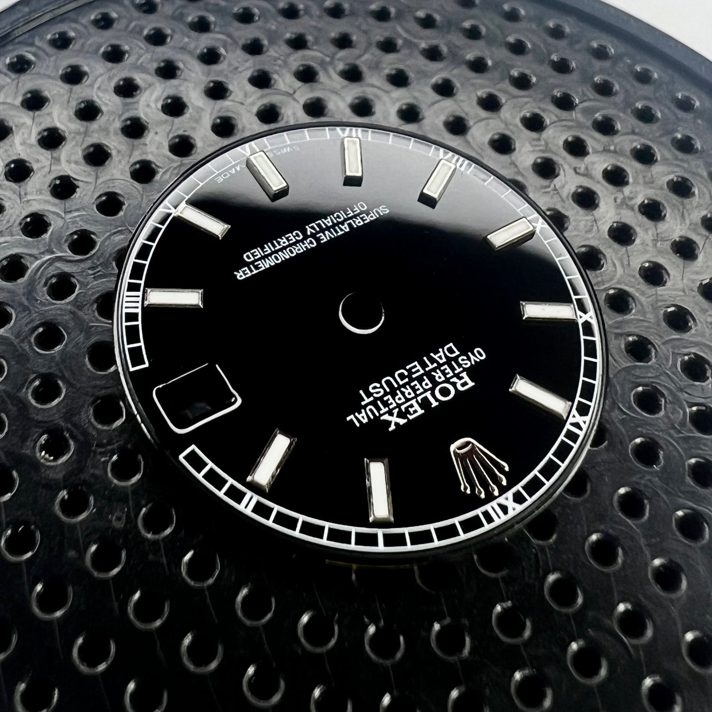 Genuine Rolex Datejust 31 Black Enamel Dial