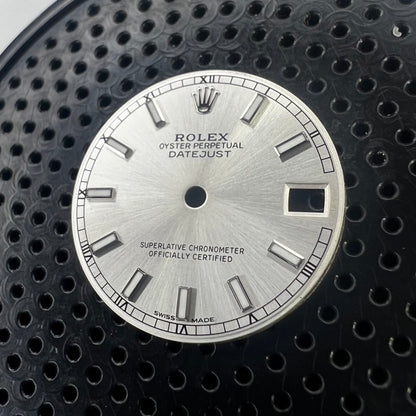 Genuine Rolex Datejust 31 Silver Luminova Dial
