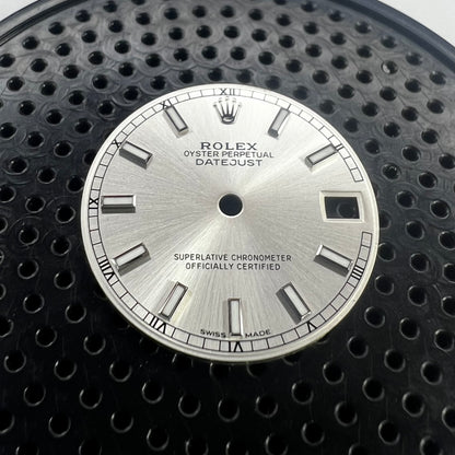 Genuine Rolex Datejust 31 Silver Luminova Dial