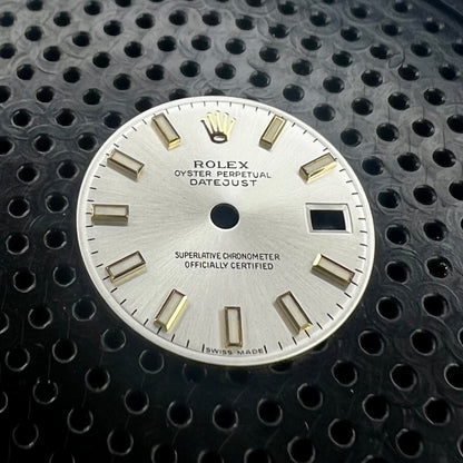 Genuine Rolex Datejust 26 Silver Luminova Dial (2T)