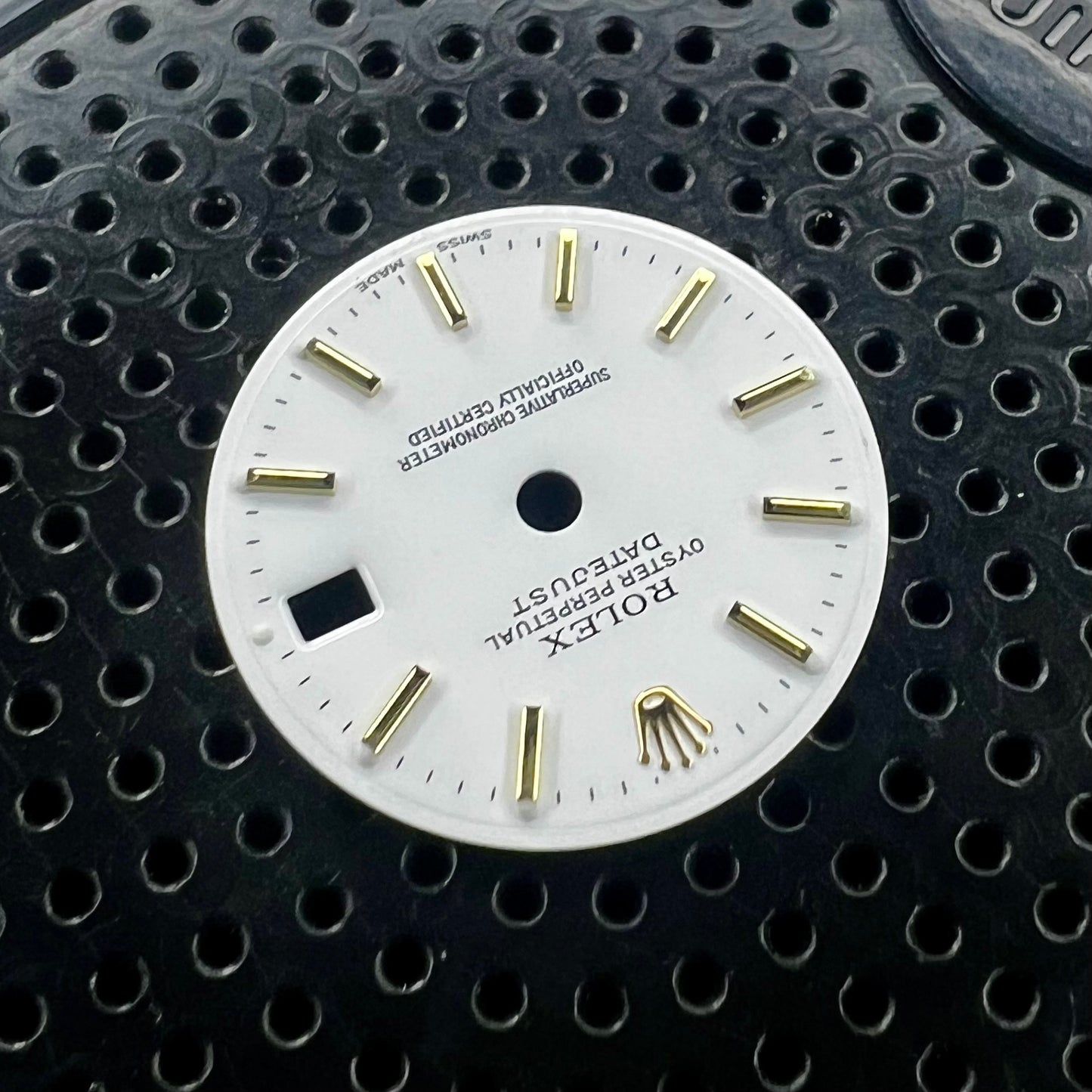 Genuine Rolex Datejust 26 White Enamel Stick Dial