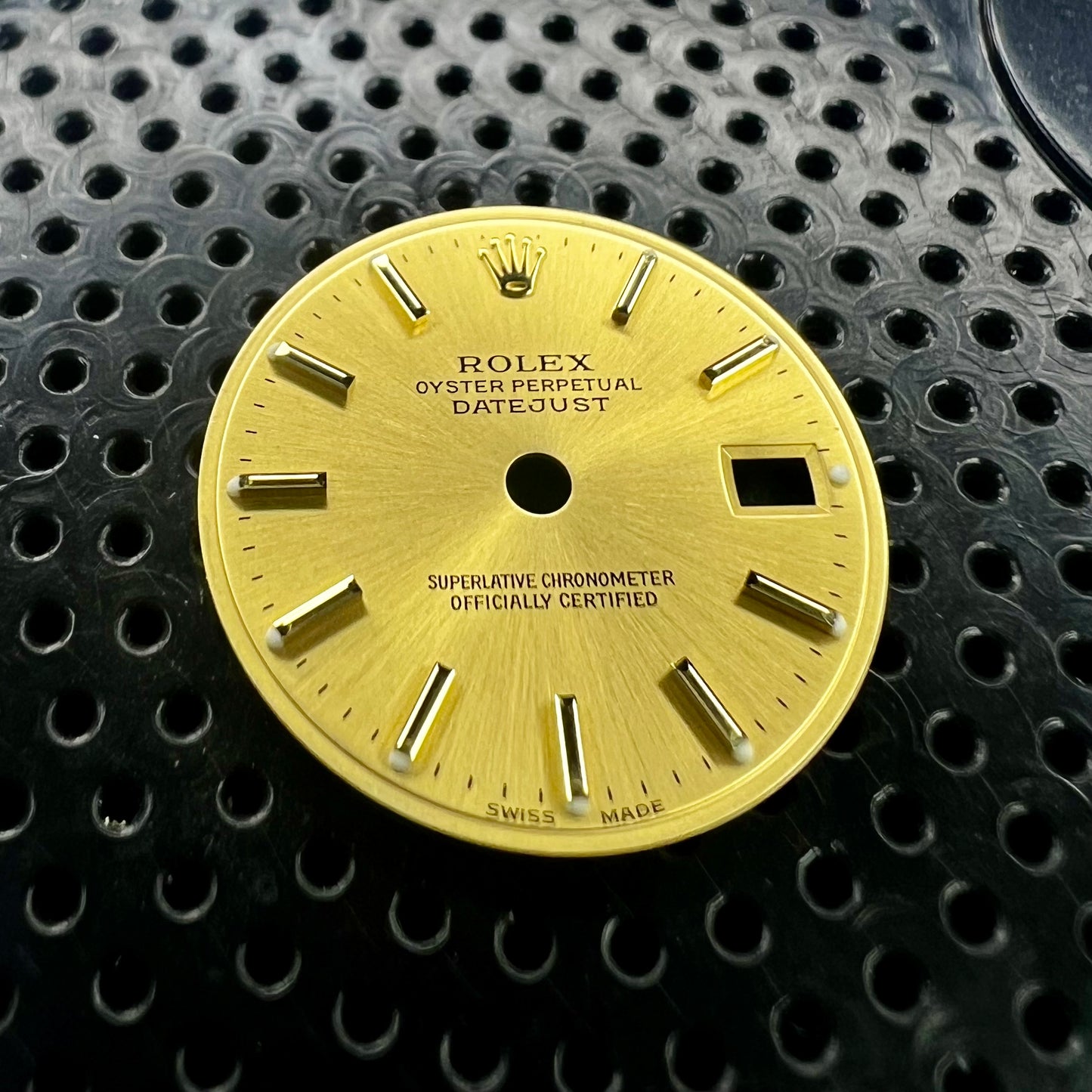 Genuine Rolex Datejust 26 Champagne Stick Dial