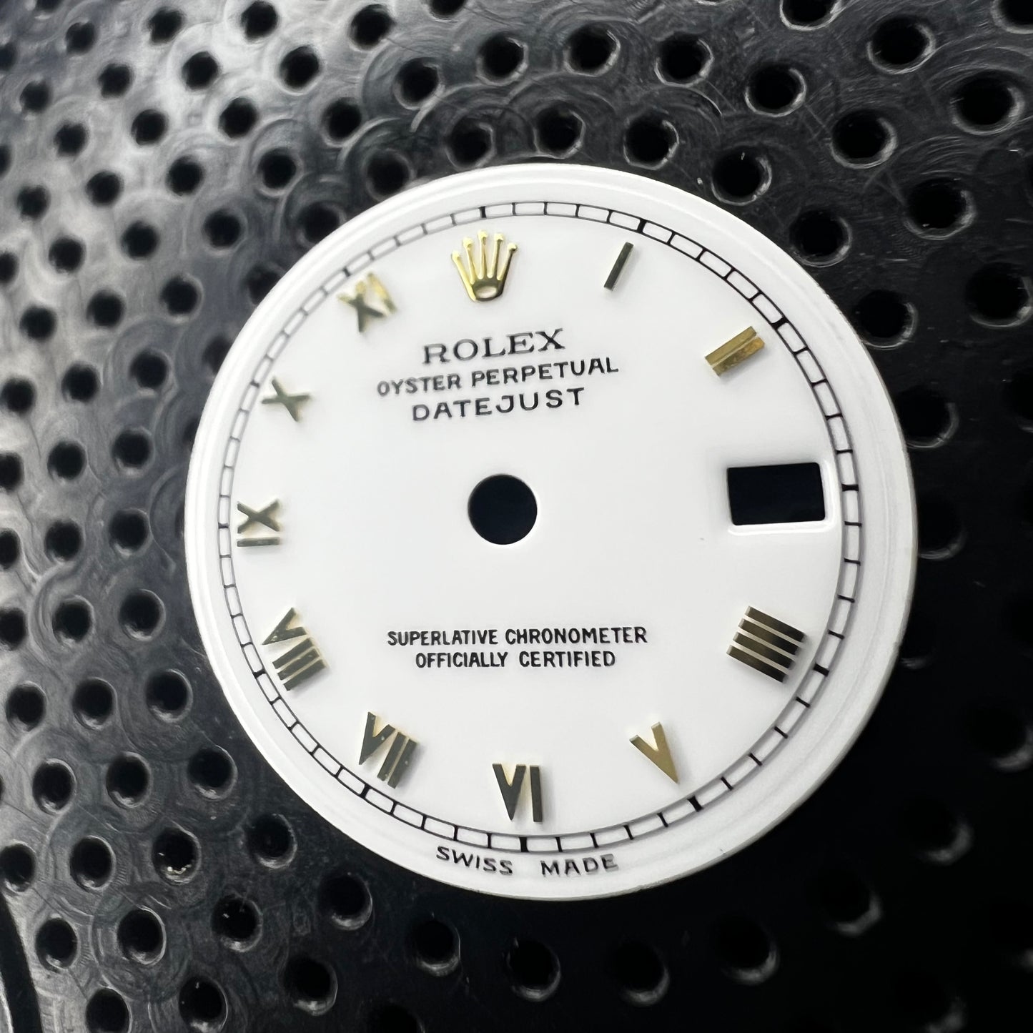 Genuine Rolex Datejust 26 White Enamel Classic Roman Dial