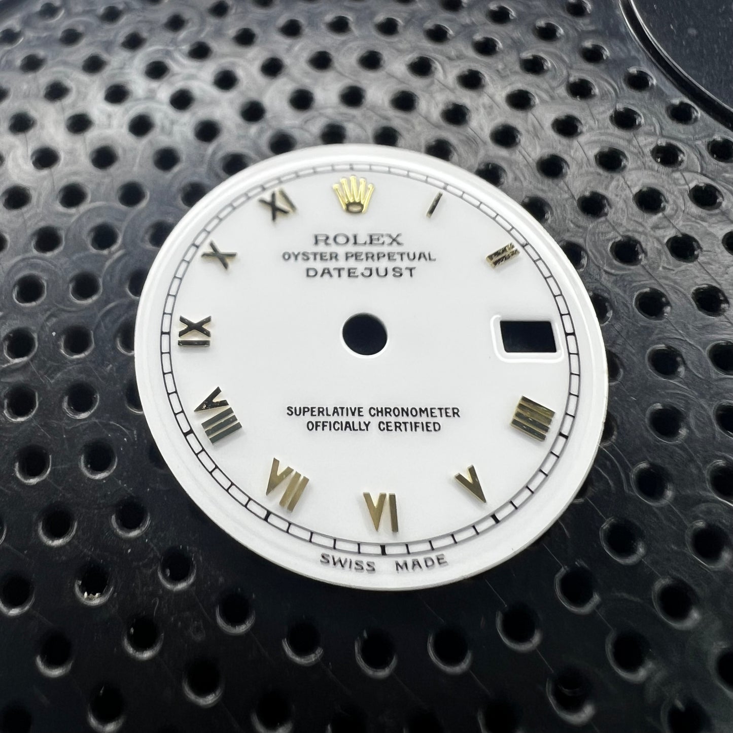 Genuine Rolex Datejust 26 White Enamel Classic Roman Dial