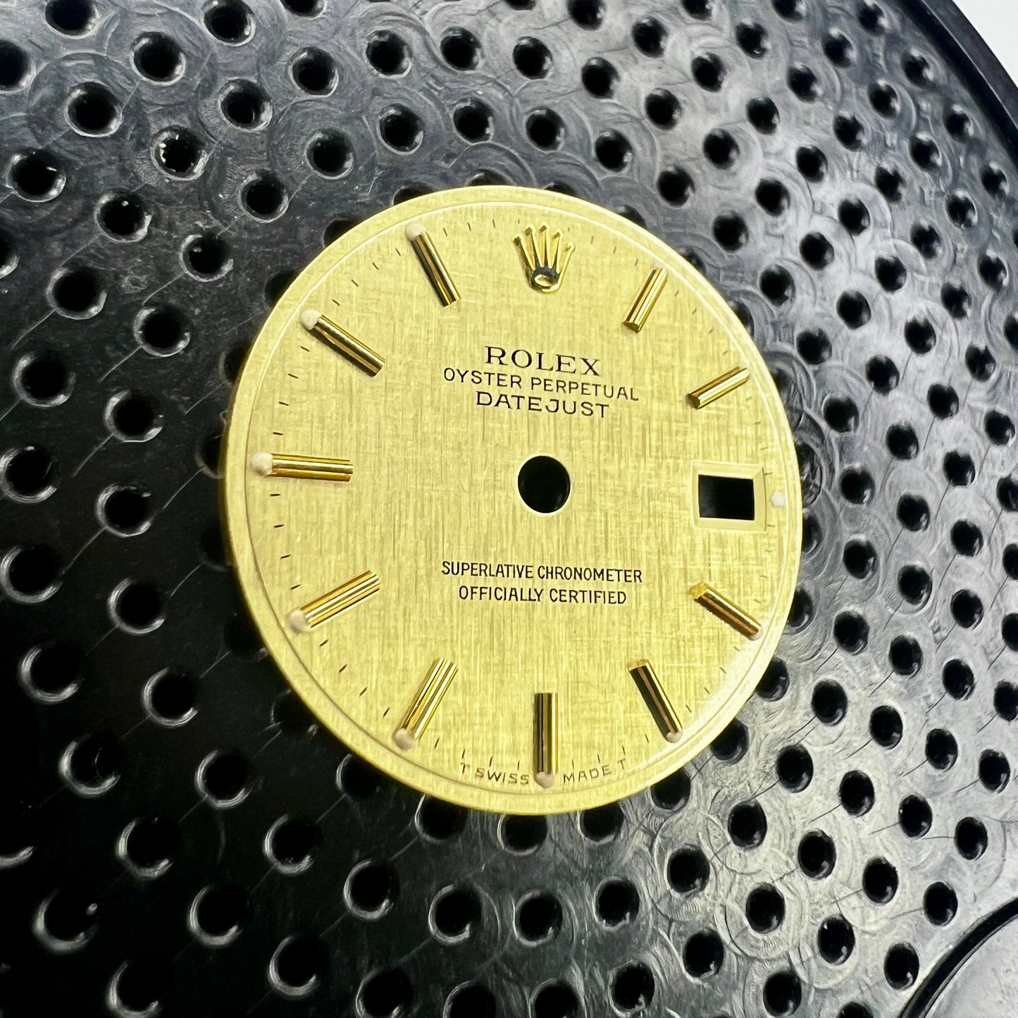 Genuine Rolex Datejust 26 Champagne Linen Dial