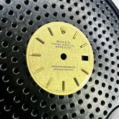 Genuine Rolex Datejust 26 Champagne Linen Dial