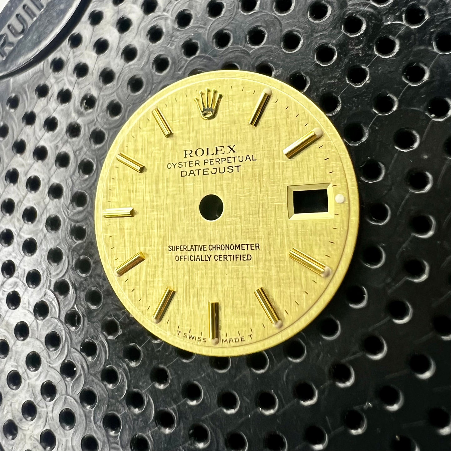 Genuine Rolex Datejust 26 Champagne Linen Dial