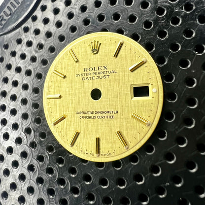 Genuine Rolex Datejust 26 Champagne Linen Dial