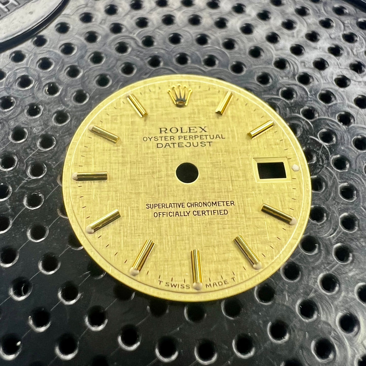 Genuine Rolex Datejust 26 Champagne Linen Dial