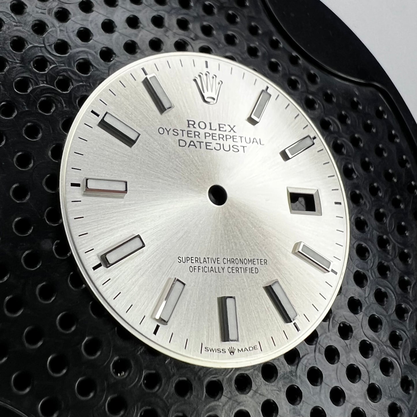 Genuine Rolex Datejust 36 (new model) Silver Luminova Stick Dial