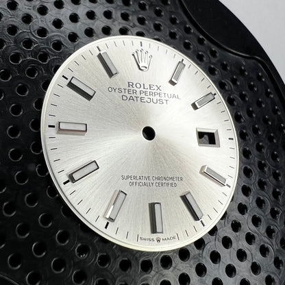 Genuine Rolex Datejust 36 (new model) Silver Luminova Stick Dial