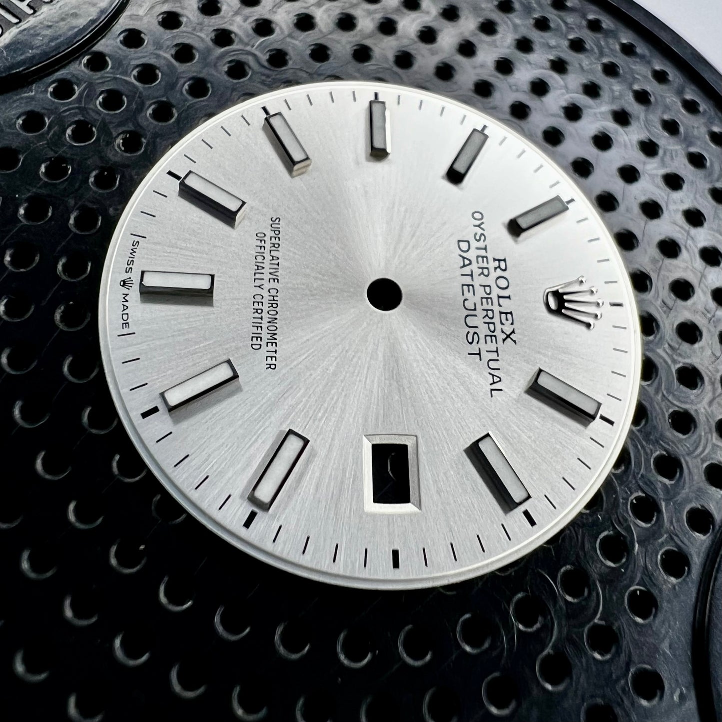 Genuine Rolex Datejust 36 (new model) Silver Luminova Stick Dial