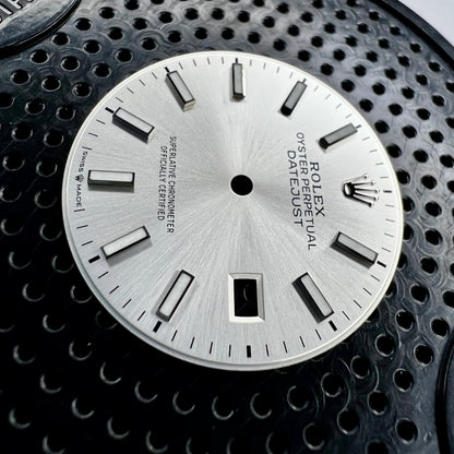 Genuine Rolex Datejust 36 (new model) Silver Luminova Stick Dial