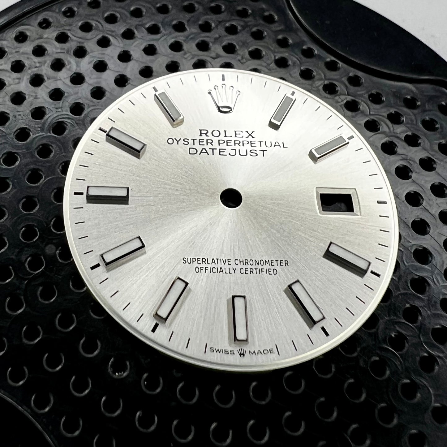 Genuine Rolex Datejust 36 (new model) Silver Luminova Stick Dial