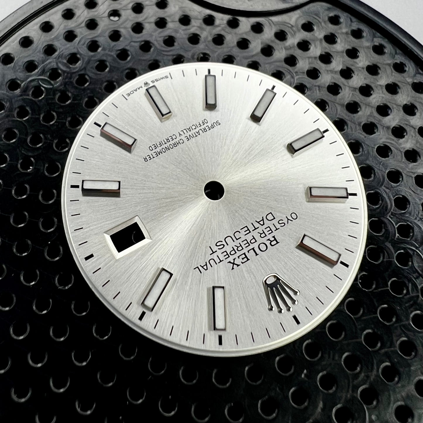 Genuine Rolex Datejust 36 (new model) Silver Luminova Stick Dial